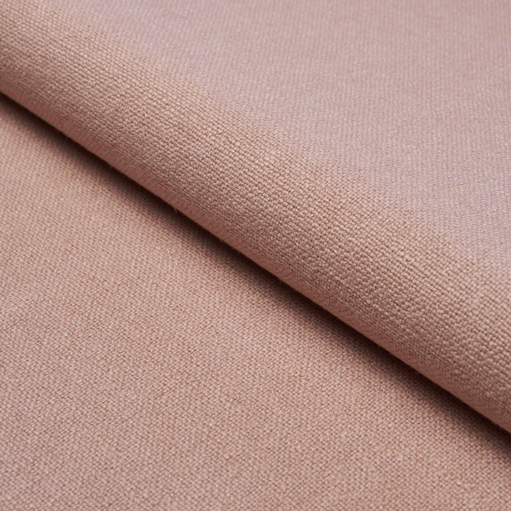 Schumacher Lars Rustic Linen Blush Fabric