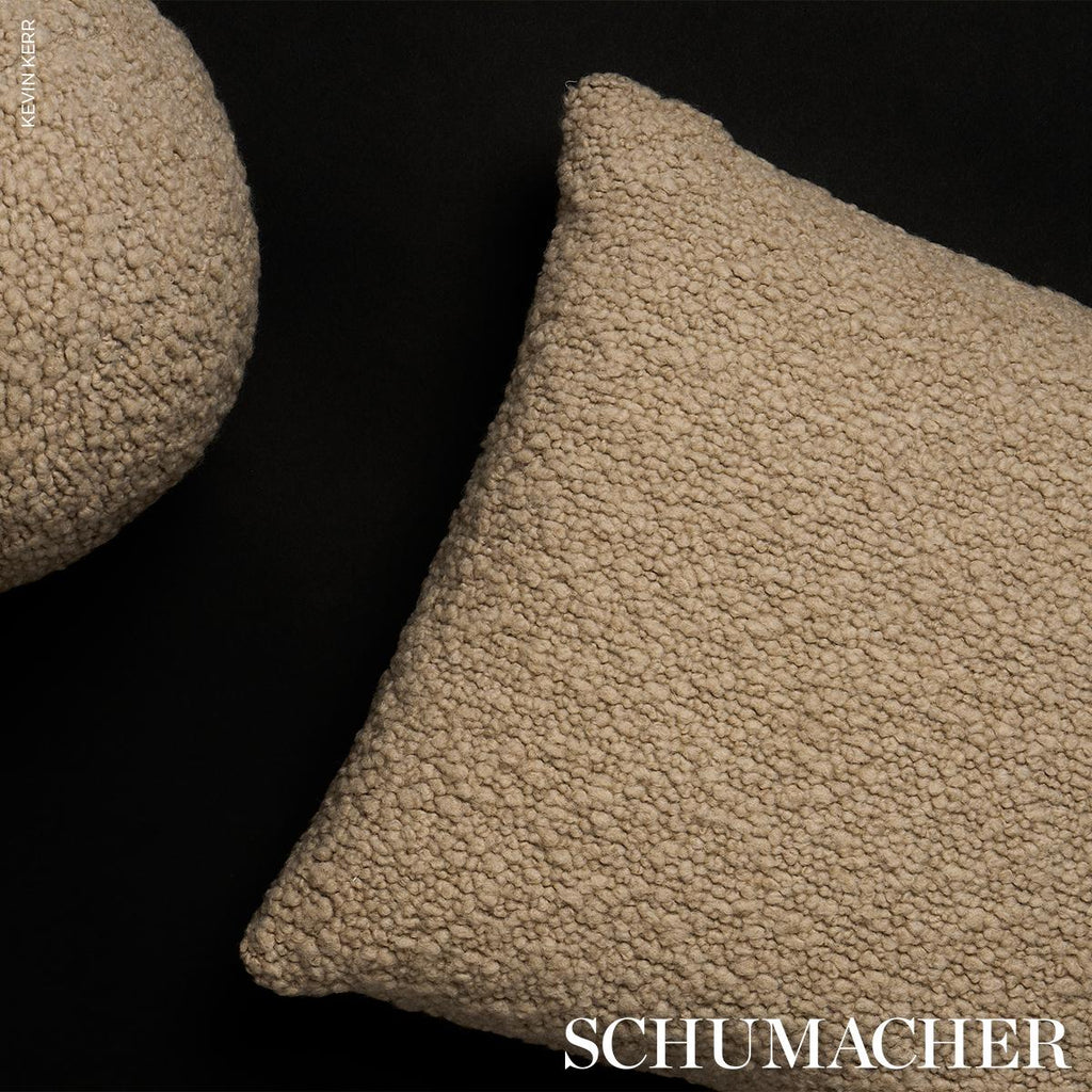 Schumacher Margarete Bisque 18" x 18" Pillow