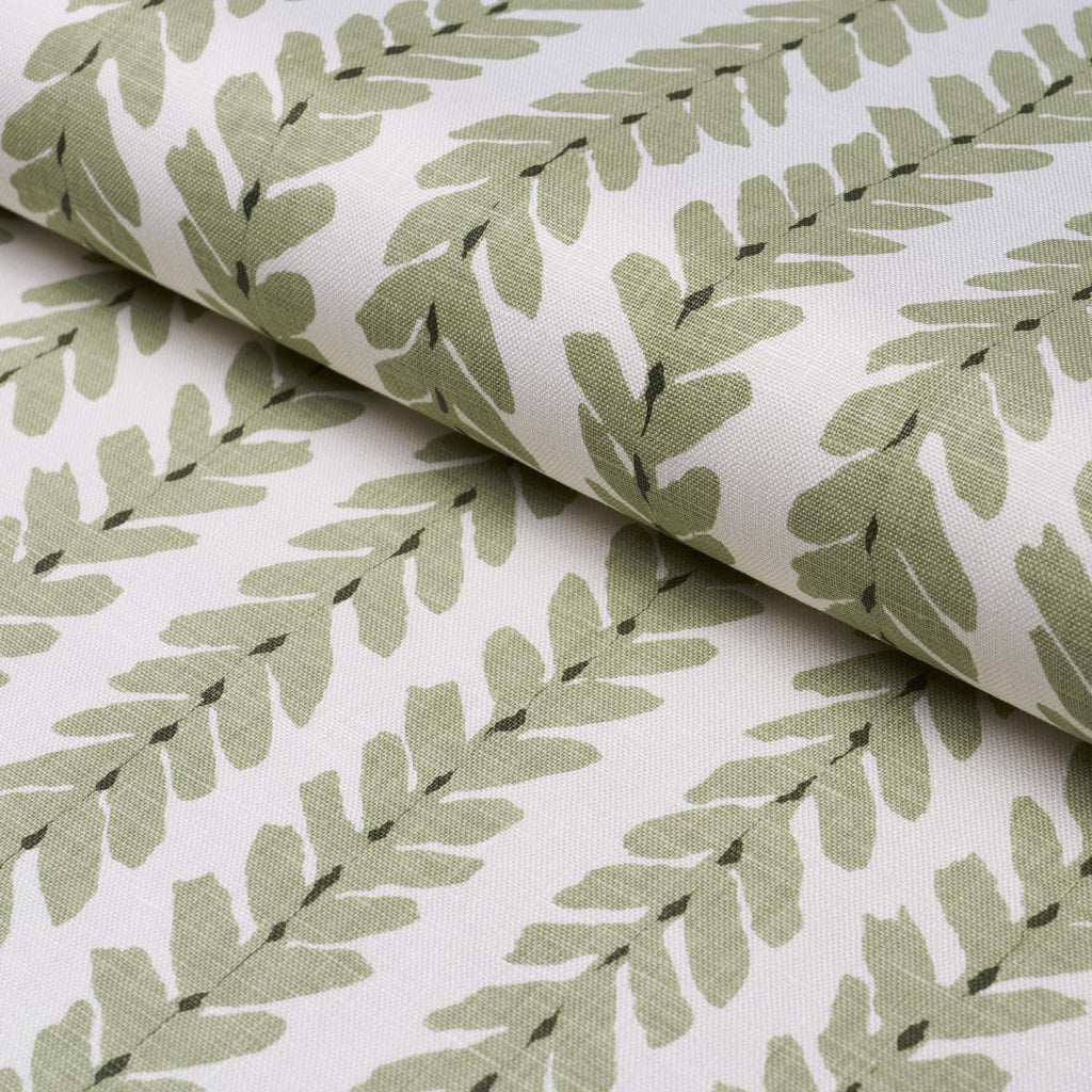 Schumacher Woodperry Moss Fabric