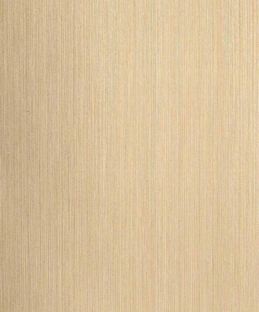 Seabrook Natural Stria Champagne & Glitter Wallpaper