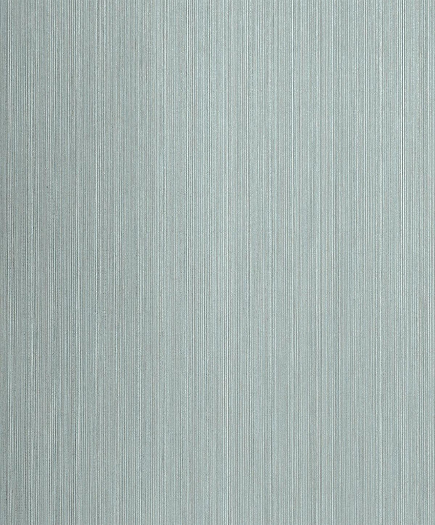 Seabrook Natural Stria Sea Green & Glitter Wallpaper