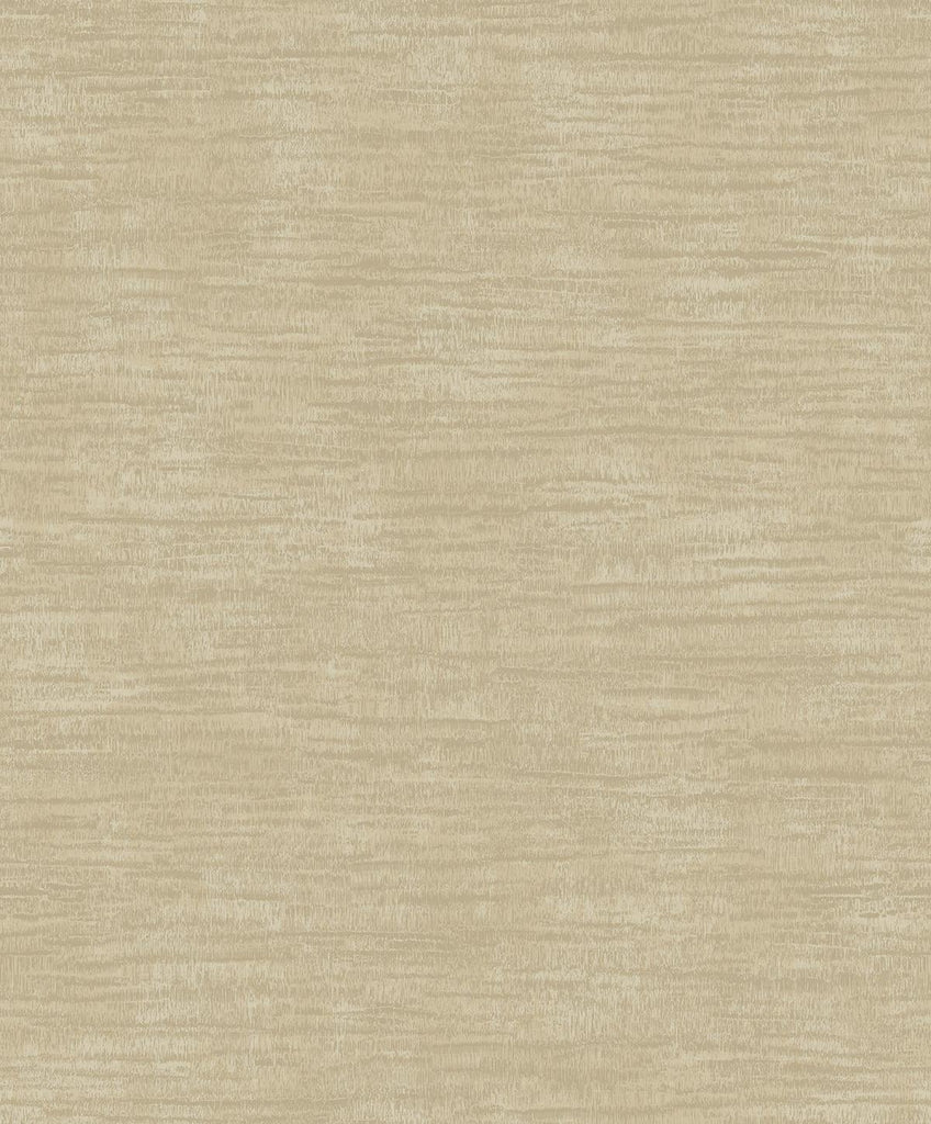 Seabrook Bark Texture Metallic Khaki Wallpaper