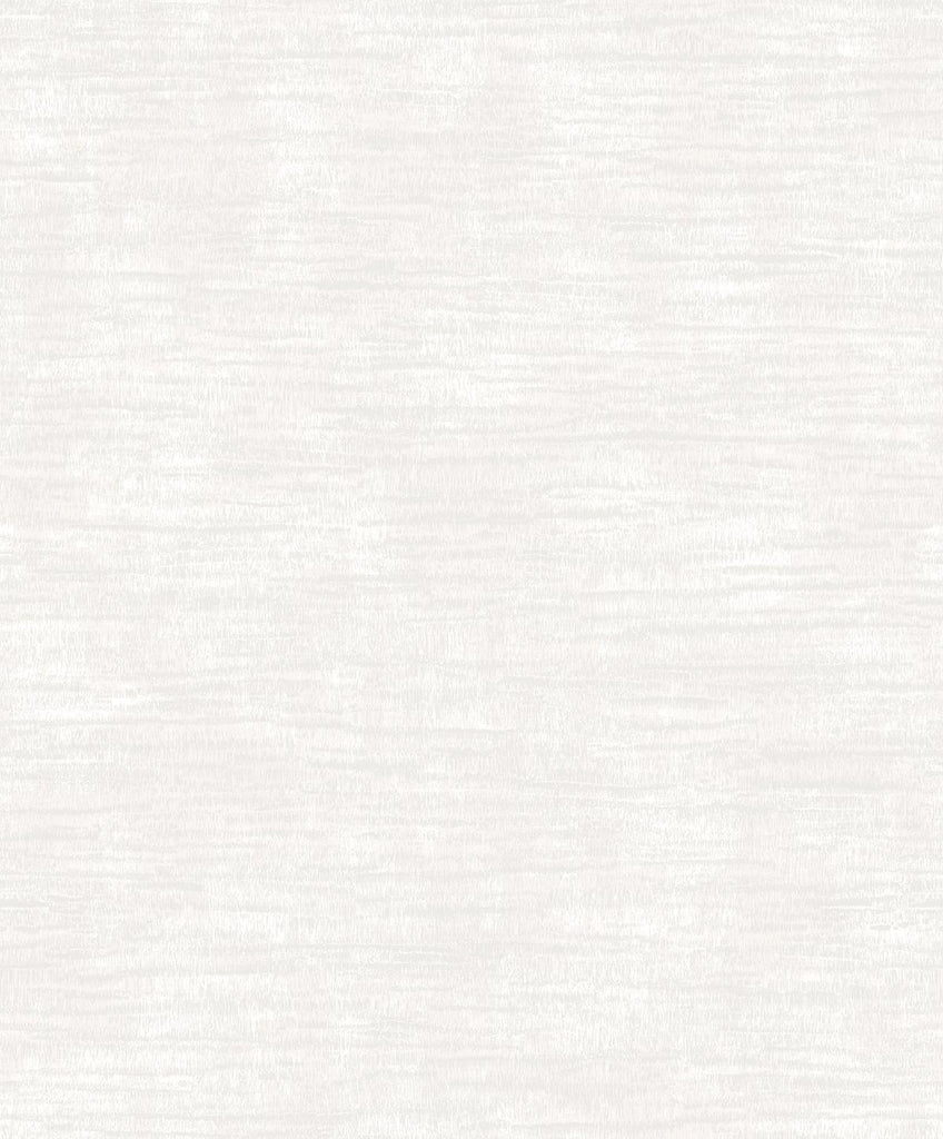 Seabrook Bark Texture Metallic Bone White Wallpaper