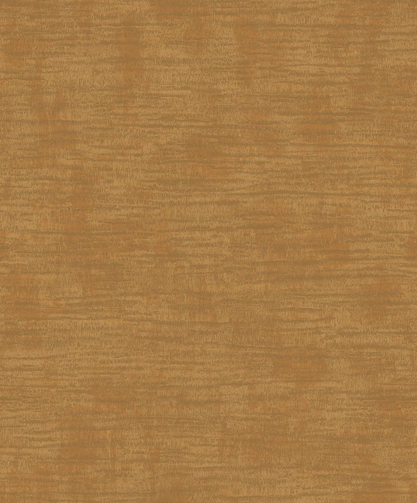 Seabrook Bark Texture Metallic Terra Cotta Wallpaper