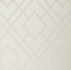 Seabrook Diamond Lattice Metallic Ivory Wallpaper