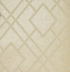 Seabrook Diamond Lattice Metallic Khaki Wallpaper