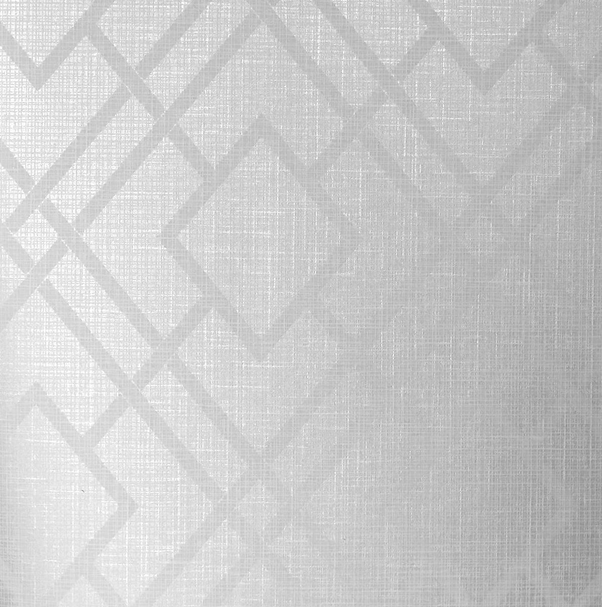 Seabrook Diamond Lattice Gray Mist & Metallic Silver Wallpaper ...