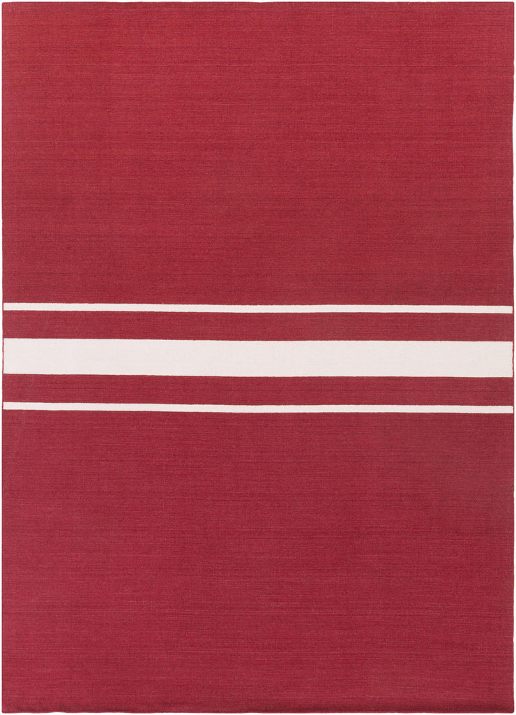 Surya Colton COL-6004 Ivory Red 2'6" x 8' Rug