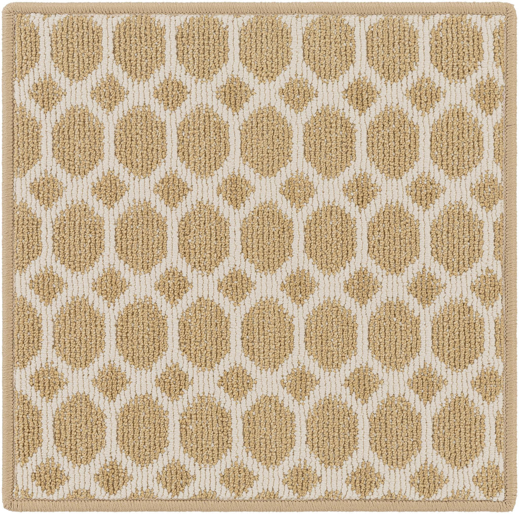 Surya Elana ELA-1006 Ivory Mustard 6" Swatch Rug