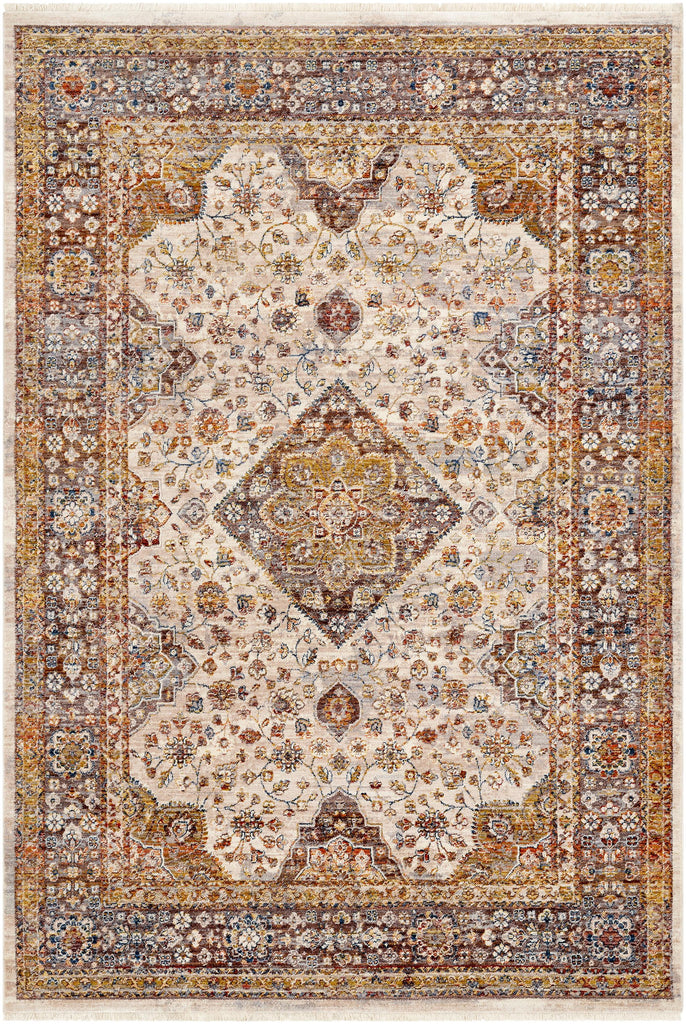 Surya Ephesians EPC-2342 Brick Red Cream 3'11" x 5'10" Rug