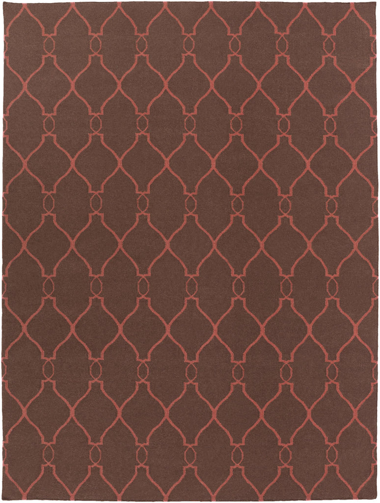 Surya Fallon FAL-1010 Burgundy Medium Brown 2'6" x 8' Rug