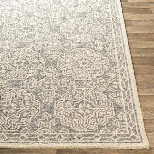 Surya Granada GND-2304 Charcoal Gray 2' x 3' Rug