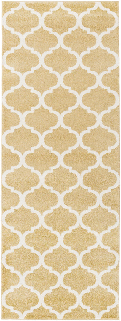 Surya Horizon HRZ-1077 Cream Mustard 3'3" x 5' Rug