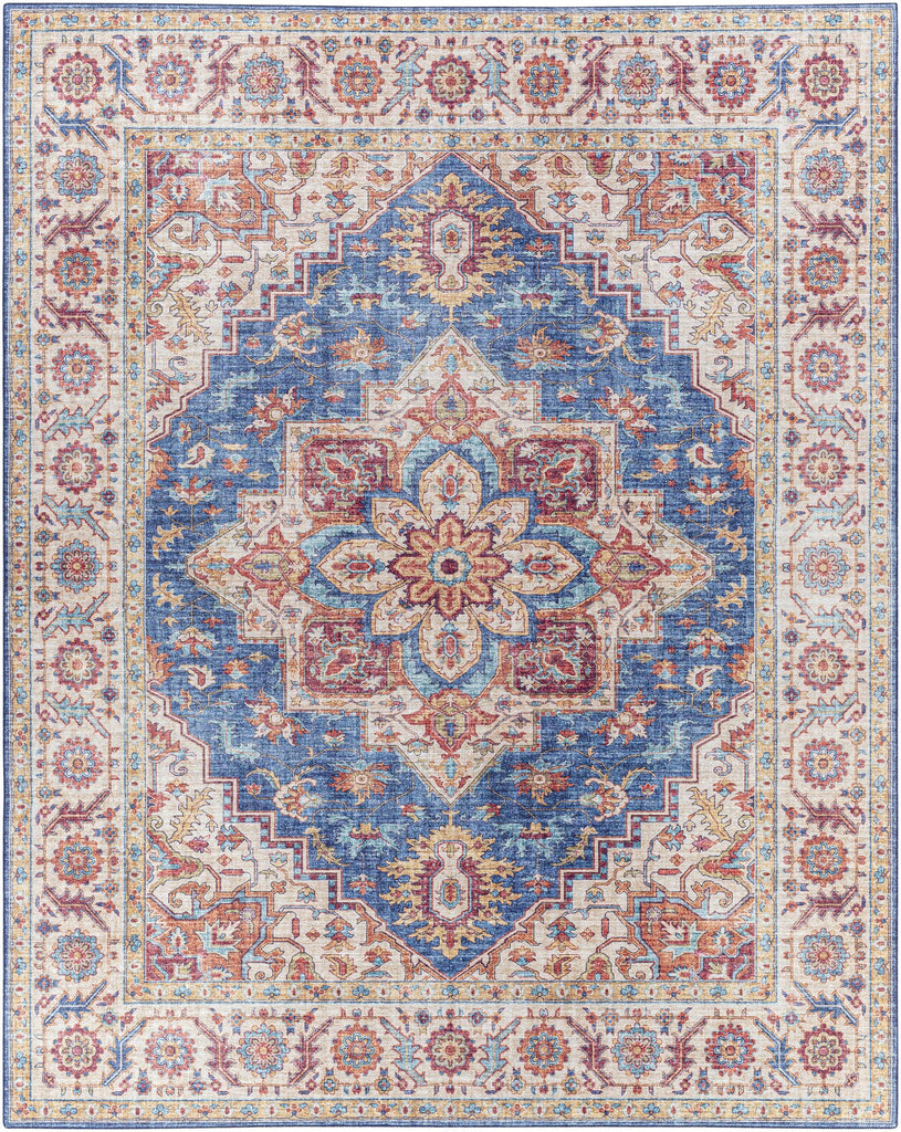 Surya Iris IRS-2300 Beige Burgundy 2'3" x 3'9" Rug