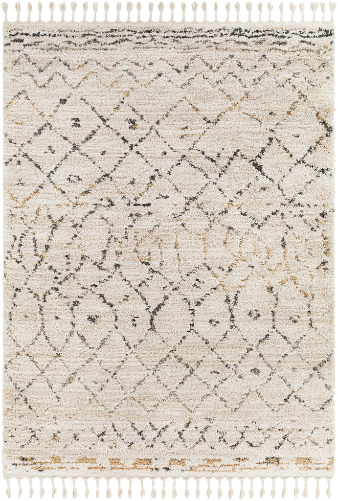 Surya Lisbon LSB-2300 Beige Charcoal 7'10" x 10' Rug