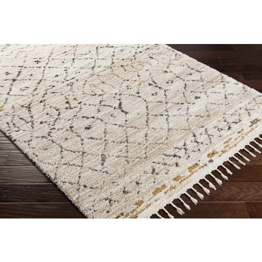 Surya Lisbon LSB-2300 Beige Charcoal 7'10" x 10' Rug