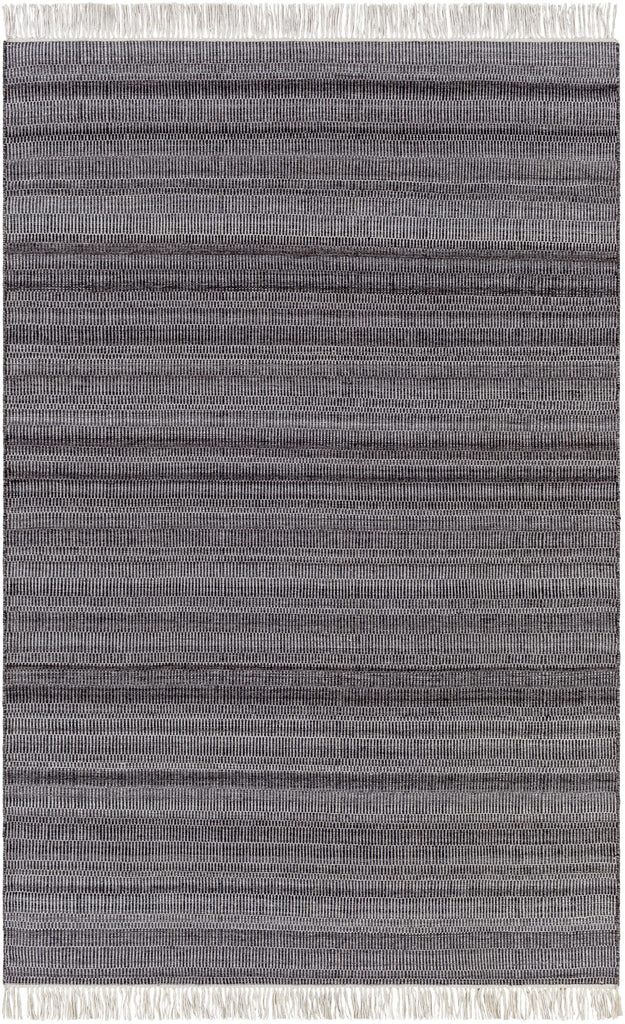 Surya Lily LYI-2304 Charcoal Dark Brown 5' x 7'6" Rug