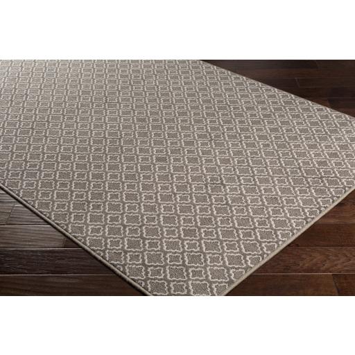 Surya Noah NOA-1002 Black Brown 18" Sample Rug