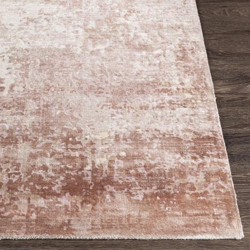 Surya Park Avenue PAV-2304 Beige Dark Red 2' x 3' Rug