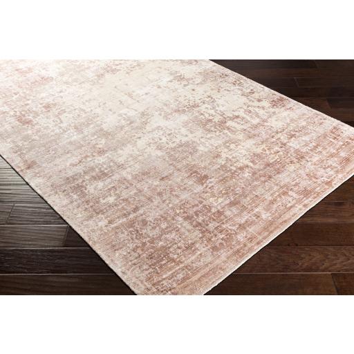 Surya Park Avenue PAV-2304 Beige Dark Red 2' x 3' Rug