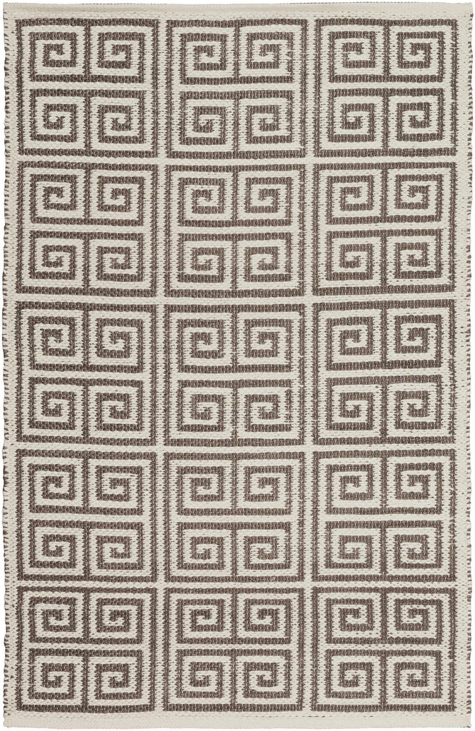 Surya Picnic PIC-4004 Brown Cream 2'6" x 8' Rug