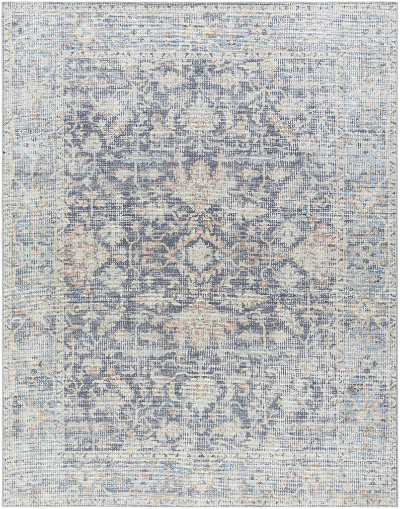 Surya Olympic PNWOL-2304 Amber Charcoal 2'7" x 10' Rug