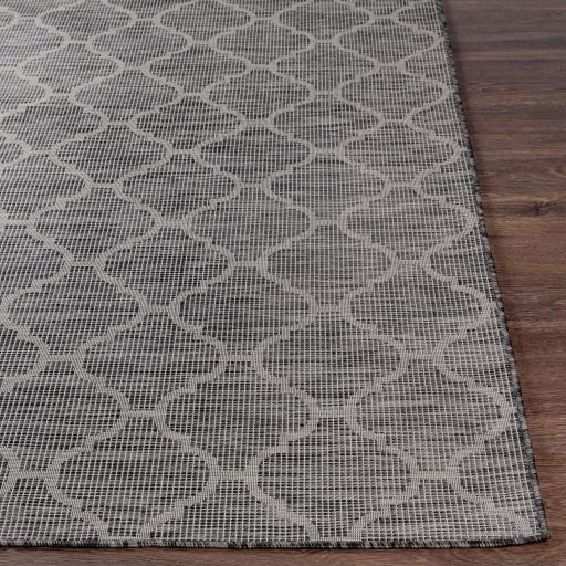 Surya Pasadena PSA-2339 Black Charcoal 5'1" x 7' Rug