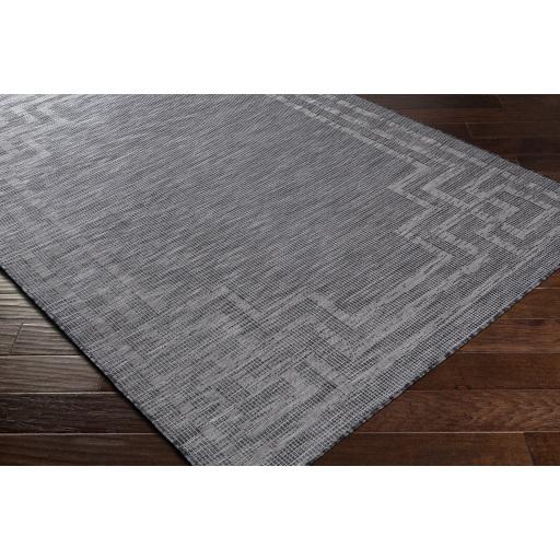 Surya Pasadena PSA-2350 Black Charcoal 5'1" x 7' Rug