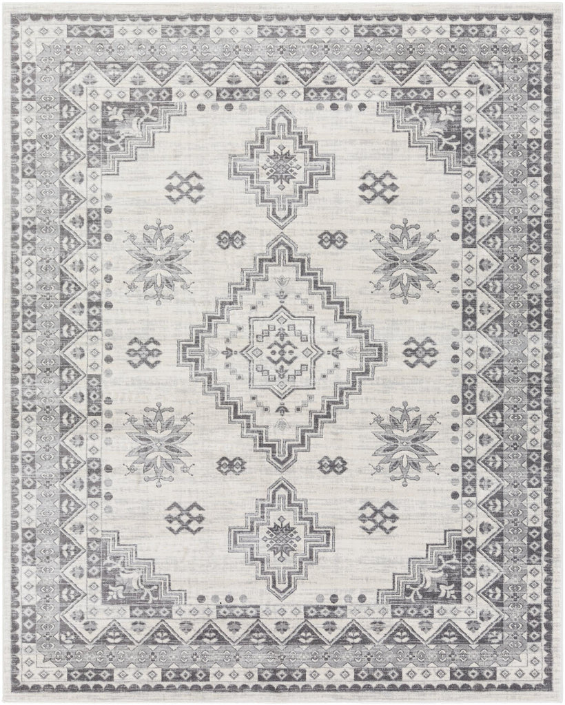 Surya Roma ROM-2319 Charcoal Gray 5'3" x 7'1" Rug