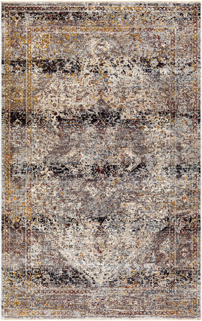 Surya Arya RYA-2300 Beige Black 2' x 3'3" Rug