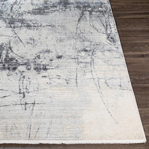 Surya Valour VOR-2306 Charcoal Ink Blue 3'11" x 5'7" Rug