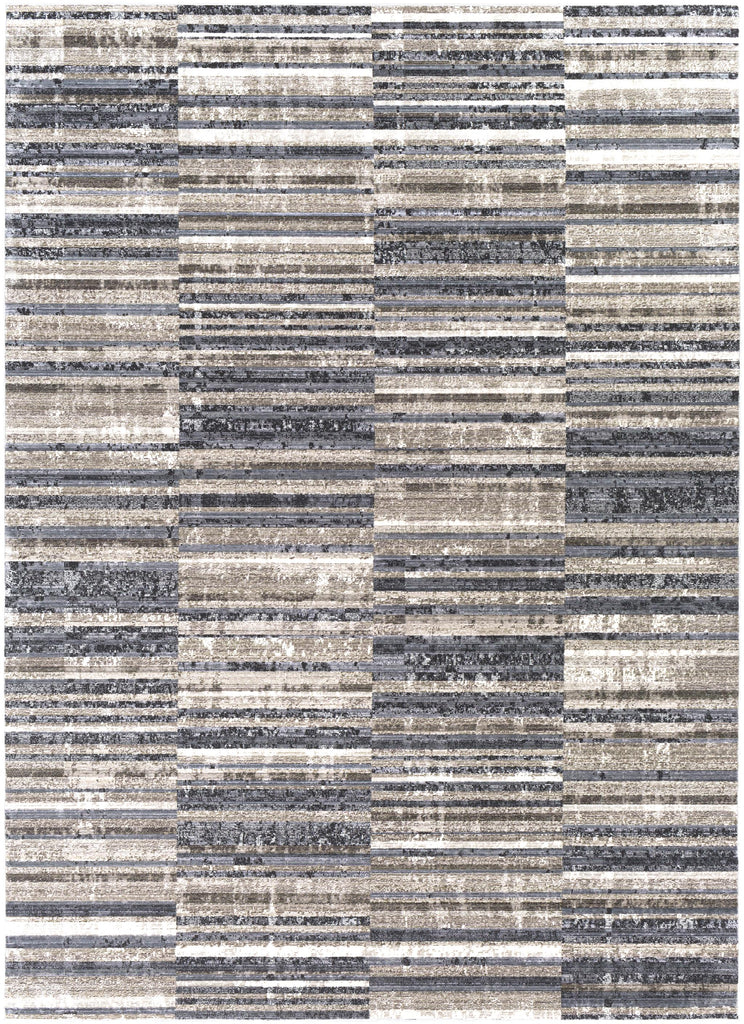 Surya Valour VOR-2310 Black Cream 3'11" x 5'7" Rug