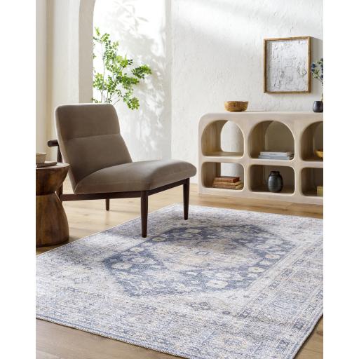 Surya Lorelai VVLO-2306 Olive White 2' x 2'11" Rug