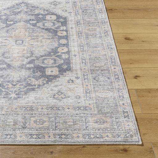 Surya Lorelai VVLO-2306 Olive White 2' x 2'11" Rug