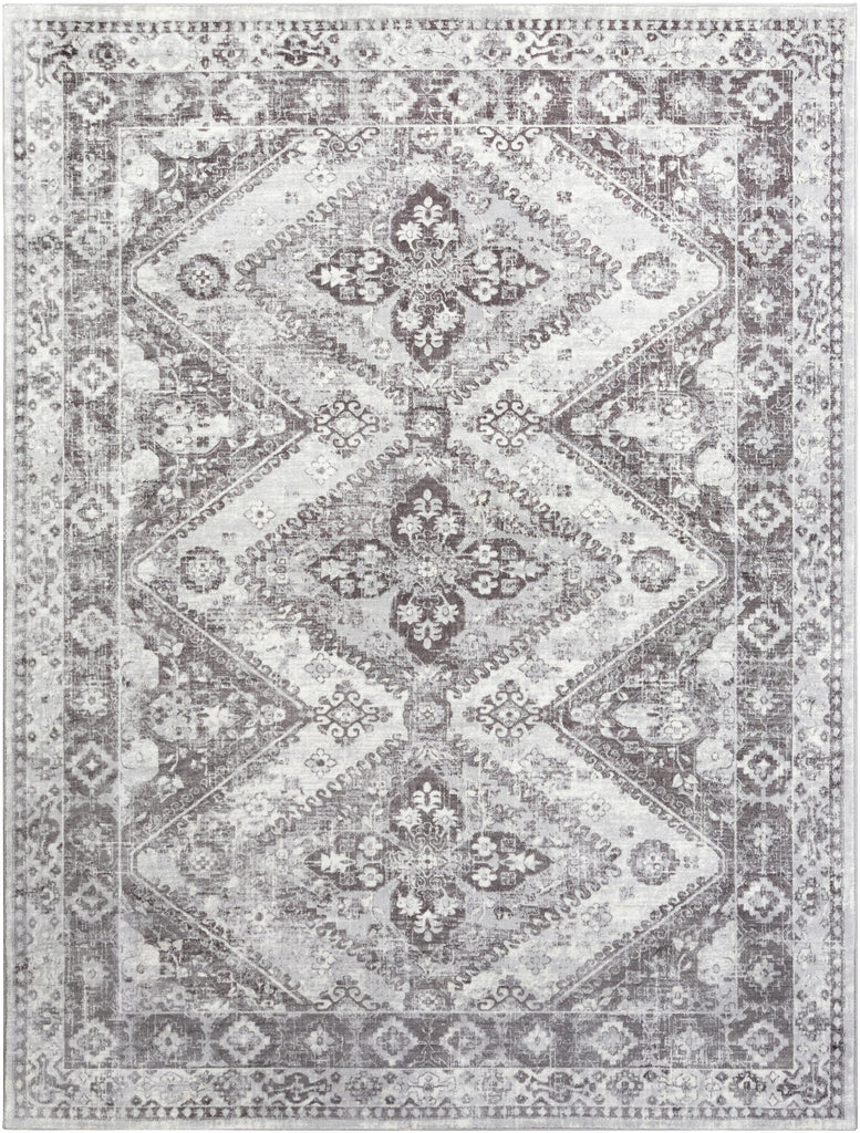 Surya Wanderlust WNL-2316 Charcoal Light Slate 5'3" x 7'3" Rug