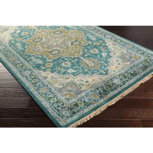 Surya Zeus ZEU-7822 Charcoal Dark Blue 2'6" x 8' Rug