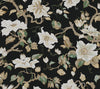 Ronald Redding Designs Marguerite Vine Black Wallpaper