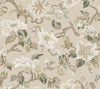 Ronald Redding Designs Marguerite Vine Neutral Wallpaper