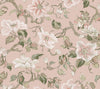 Ronald Redding Designs Marguerite Vine Pink Wallpaper