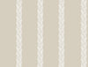 Ronald Redding Designs Braided Stripe Neutral Wallpaper