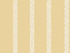 Ronald Redding Designs Braided Stripe Yellow Wallpaper