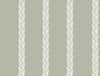 Ronald Redding Designs Braided Stripe Green Wallpaper