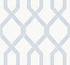 Ronald Redding Designs Palisade Blue Wallpaper