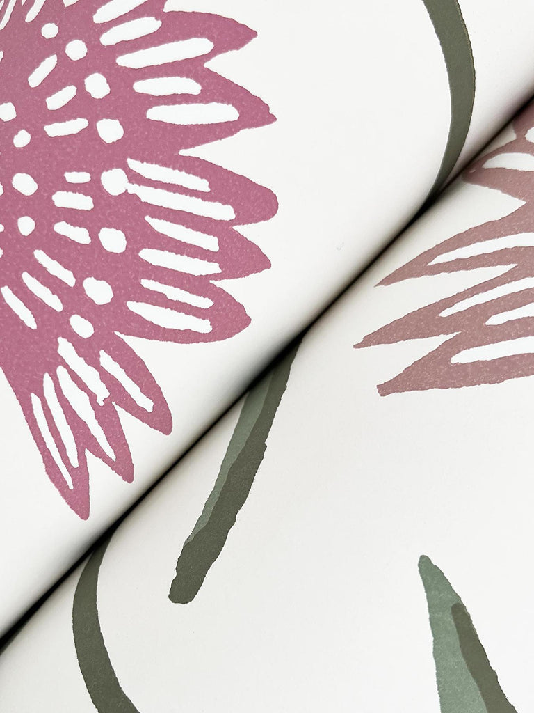 Rifle Paper Co. Aster Purple Wallpaper