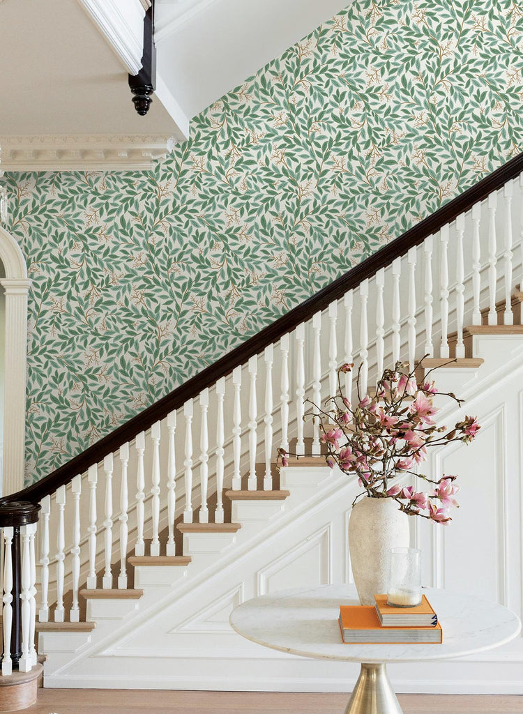 Rifle Paper Co. Willowberry Green Wallpaper