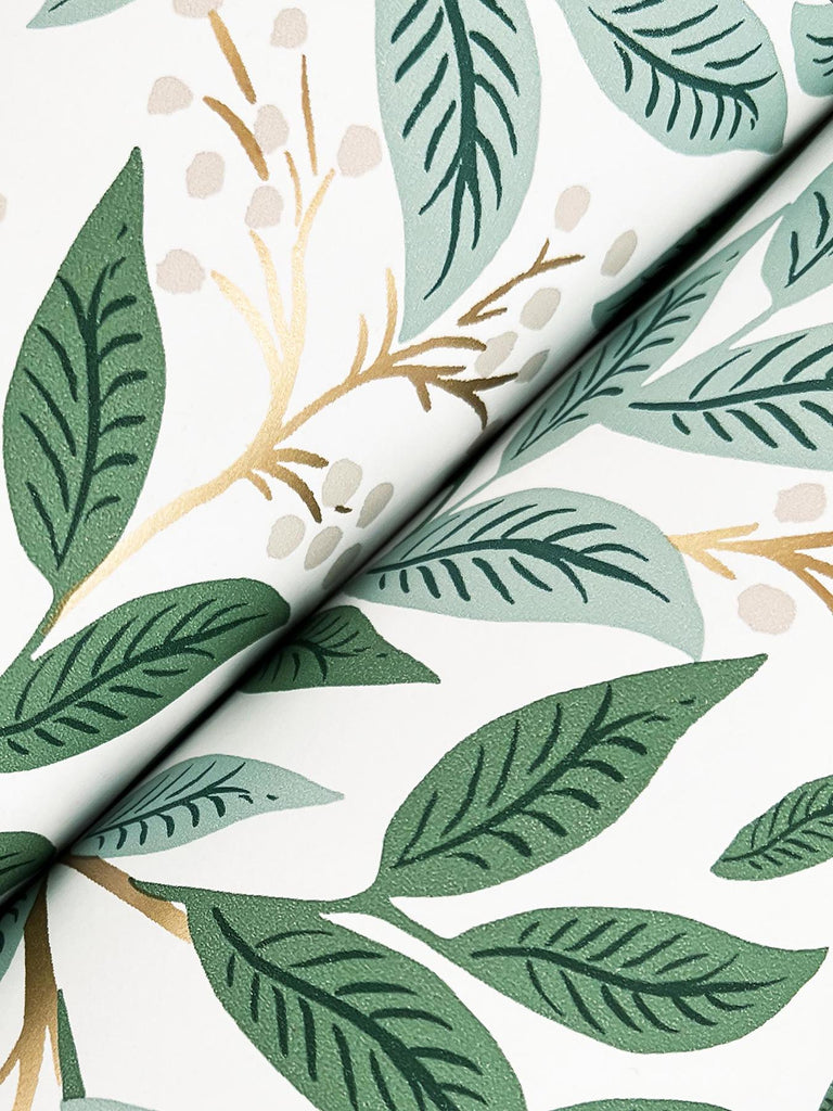 Rifle Paper Co. Willowberry Green Wallpaper