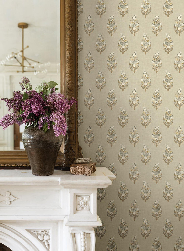 Rifle Paper Co. Paisley Beige Wallpaper