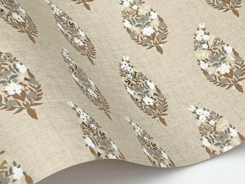 Rifle Paper Co. Paisley Beige Wallpaper