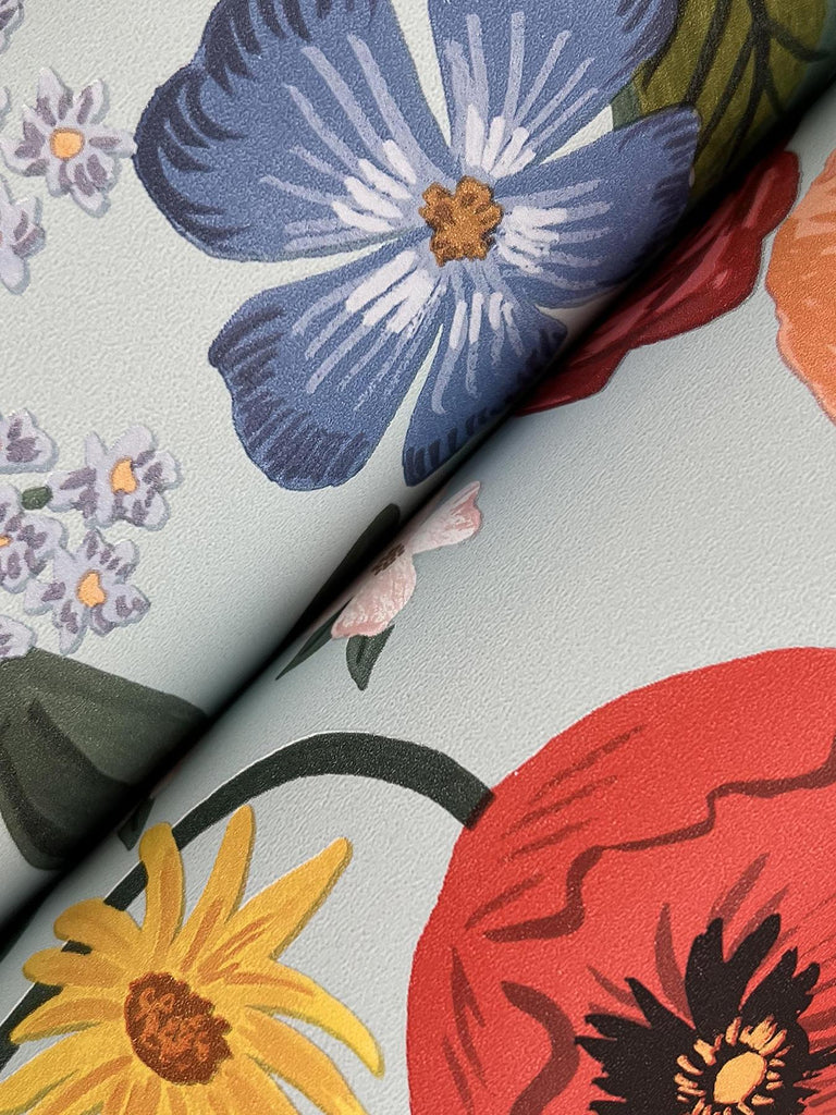 Rifle Paper Co. Blossom Blue Wallpaper