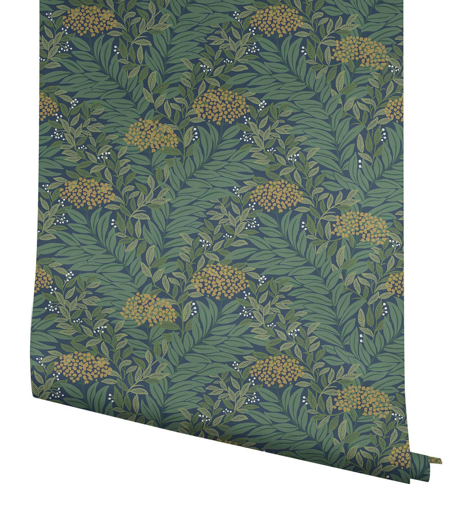 Rifle Paper Co. Highgrove Blue Wallpaper